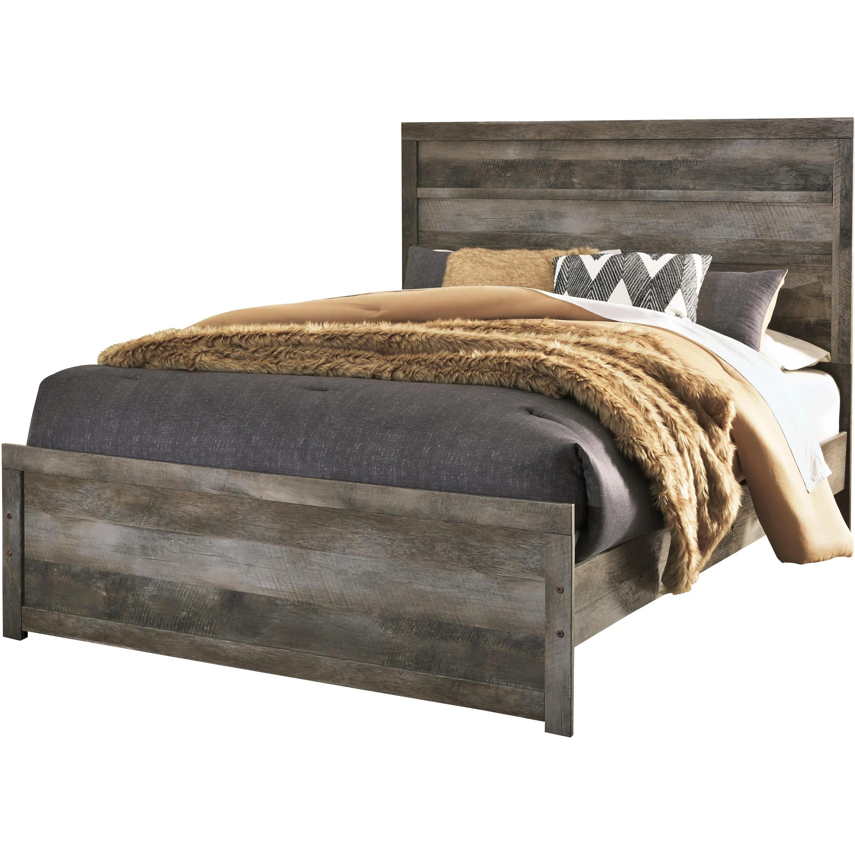 Signature Design by Ashley Wynnlow B440B36 7 pc Queen Panel Bedroom Set - Image 2