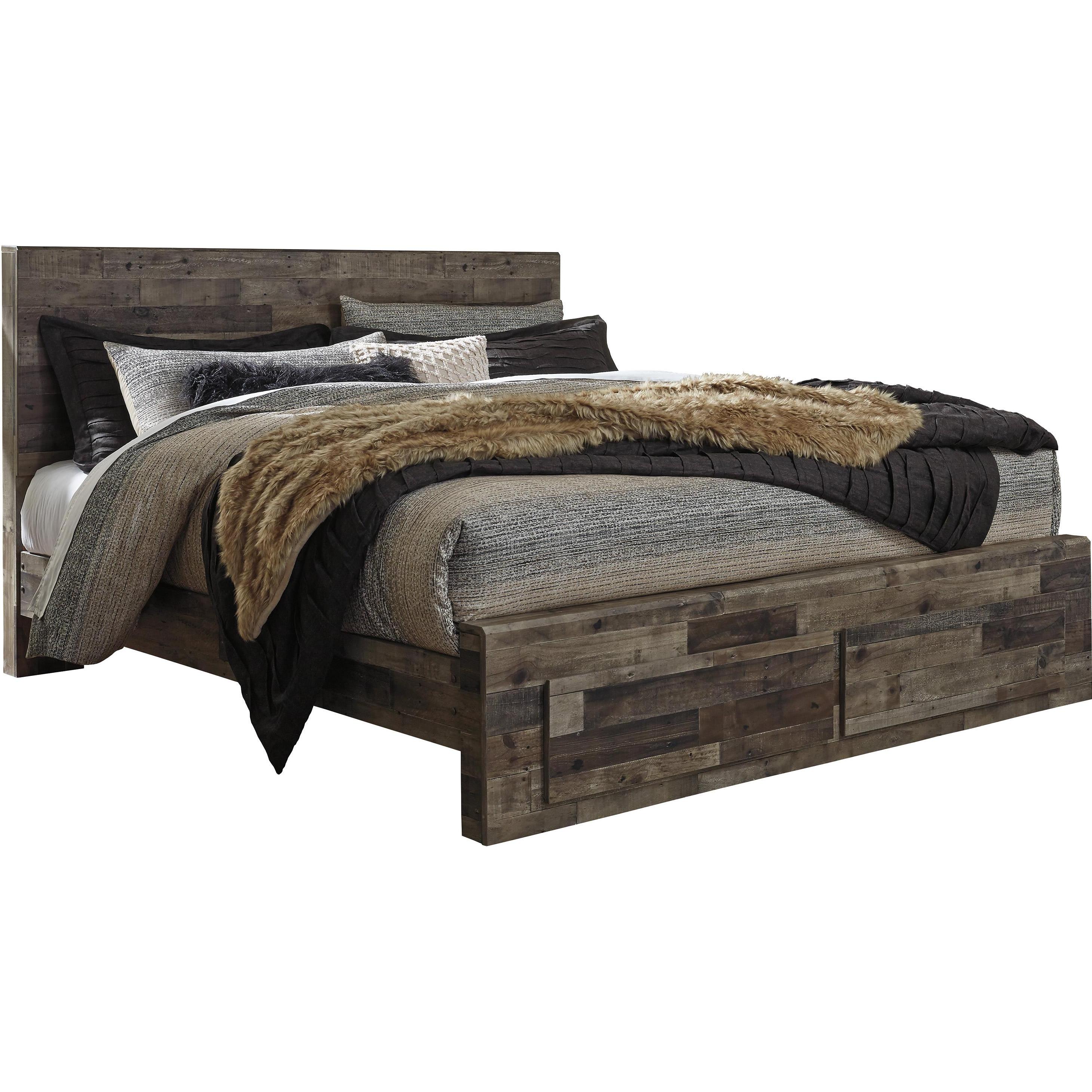 Benchcraft Derekson B200B63 6 pc King Panel Bedroom Set - Image 2
