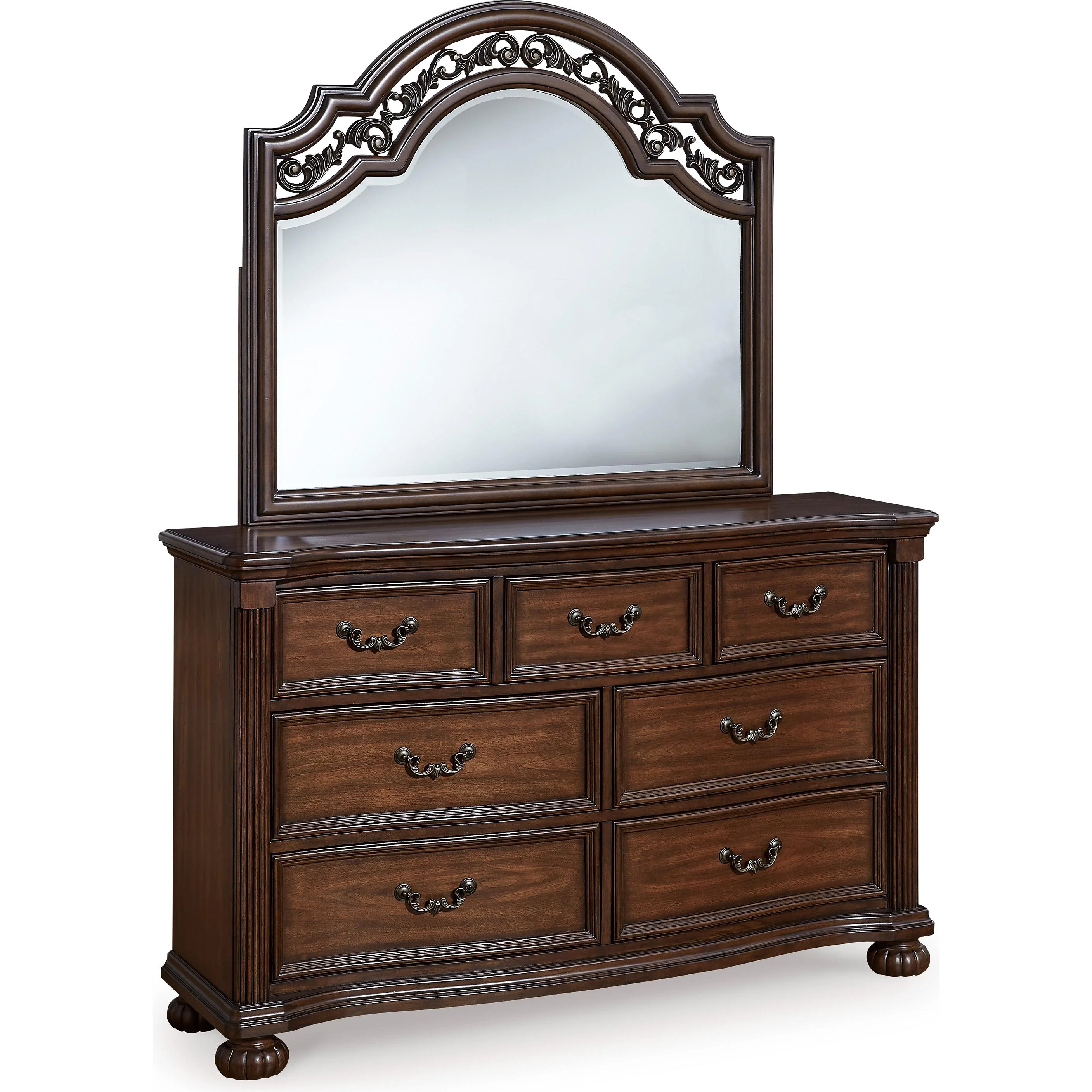 Signature Design by Ashley Lavinton B764B11 8 pc King Poster Bedroom Set - Image 3