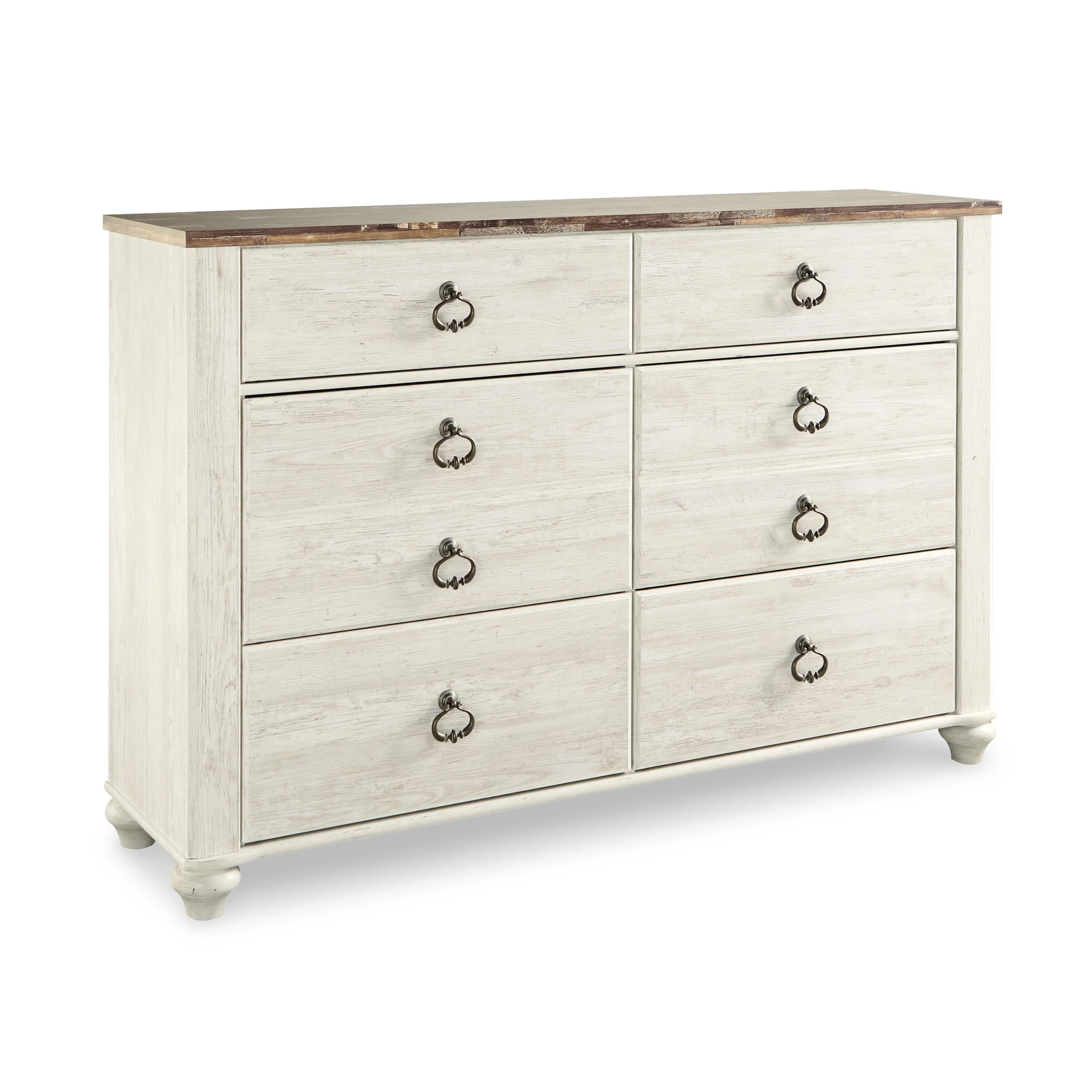 Signature Design by Ashley Willowton B267B61 7 pc King Sleigh Bedroom Set - Image 3
