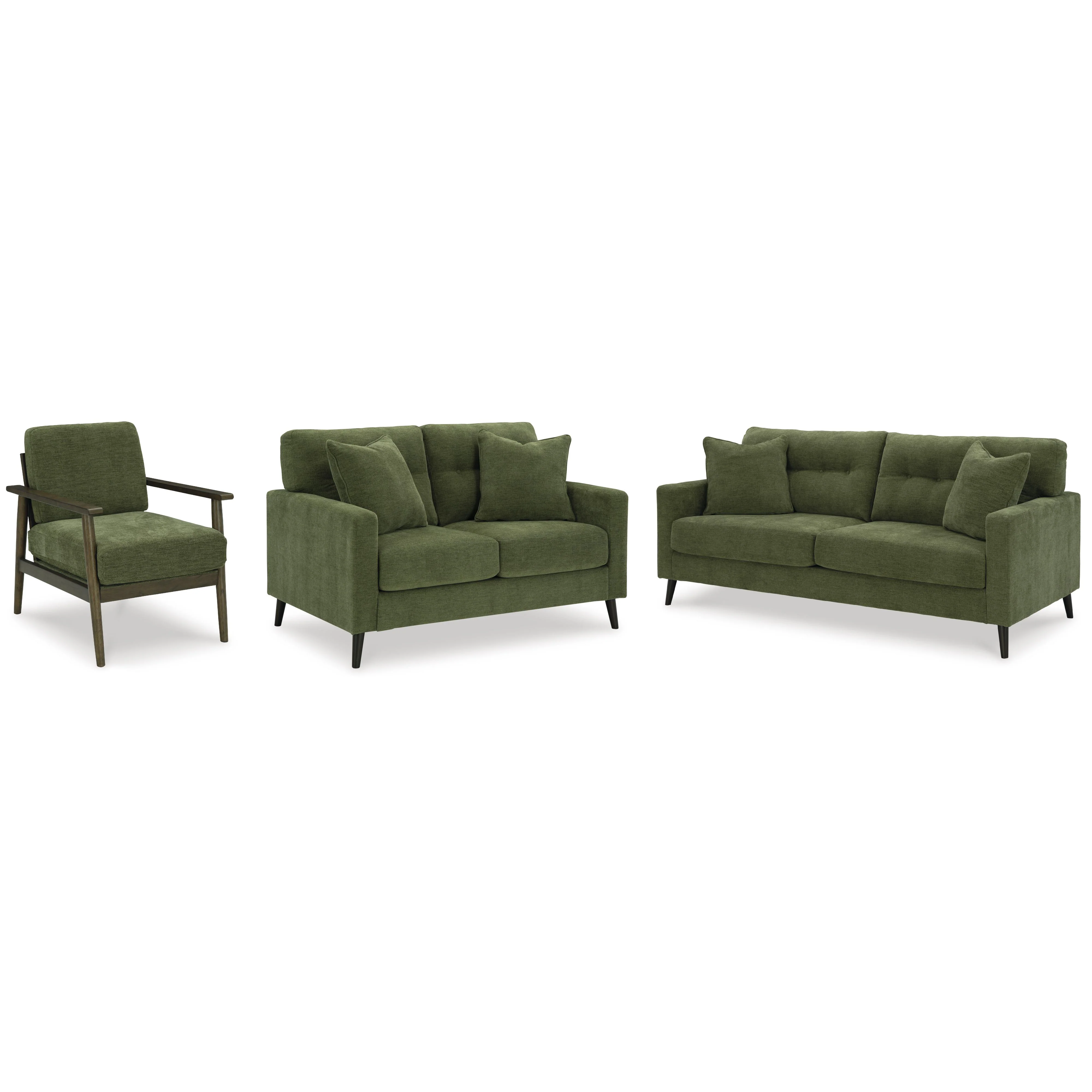 Signature Design by Ashley Bixler 26107U4 3 pc Living Room Set