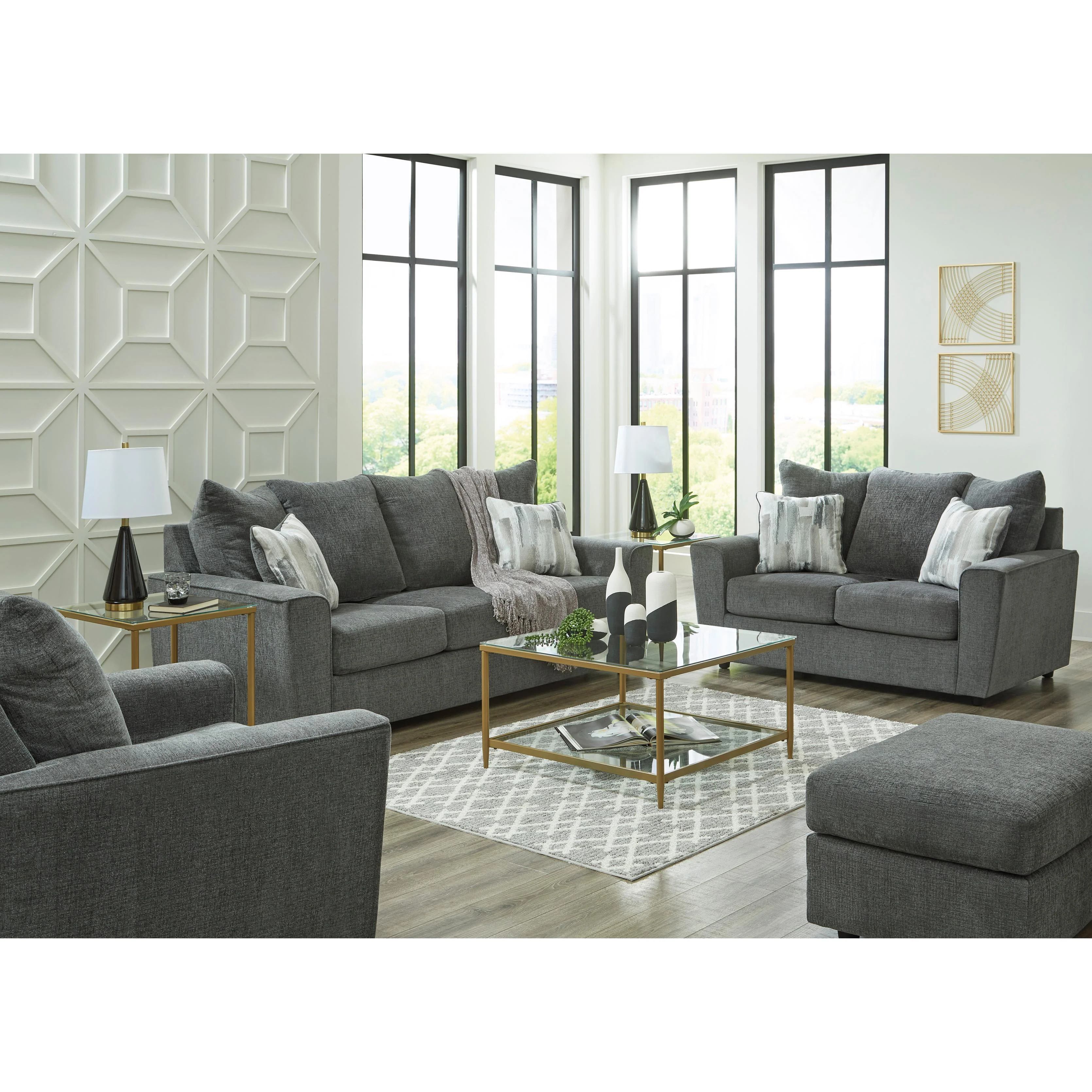 Signature Design by Ashley Stairatt 28502U4 4 pc Living Room Set