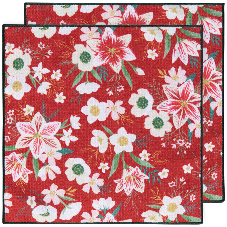 Dishcloth Set, Amaryllis - Image 1