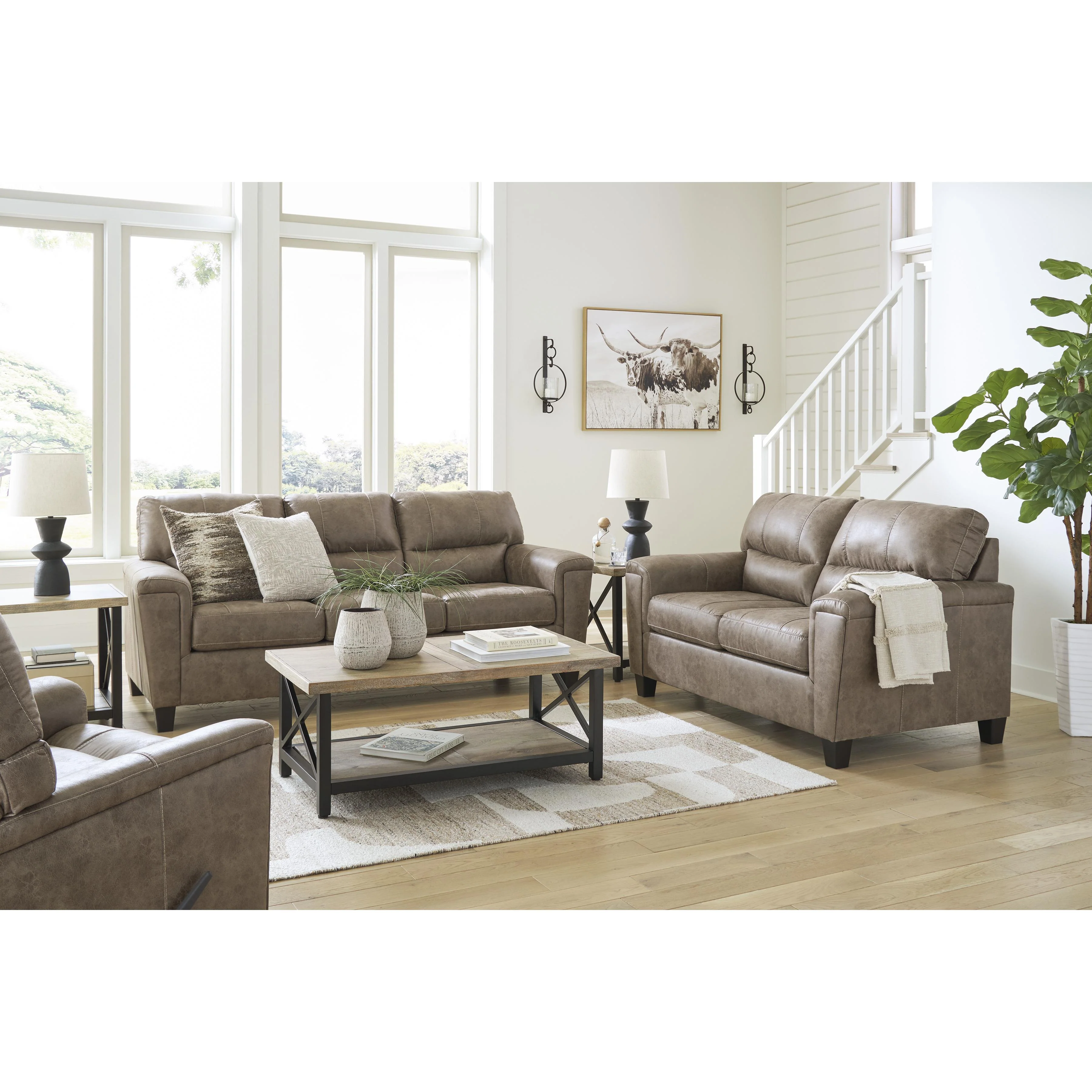 Signature Design by Ashley Navi 94004U2 3 pc Living Room Set - Image 2