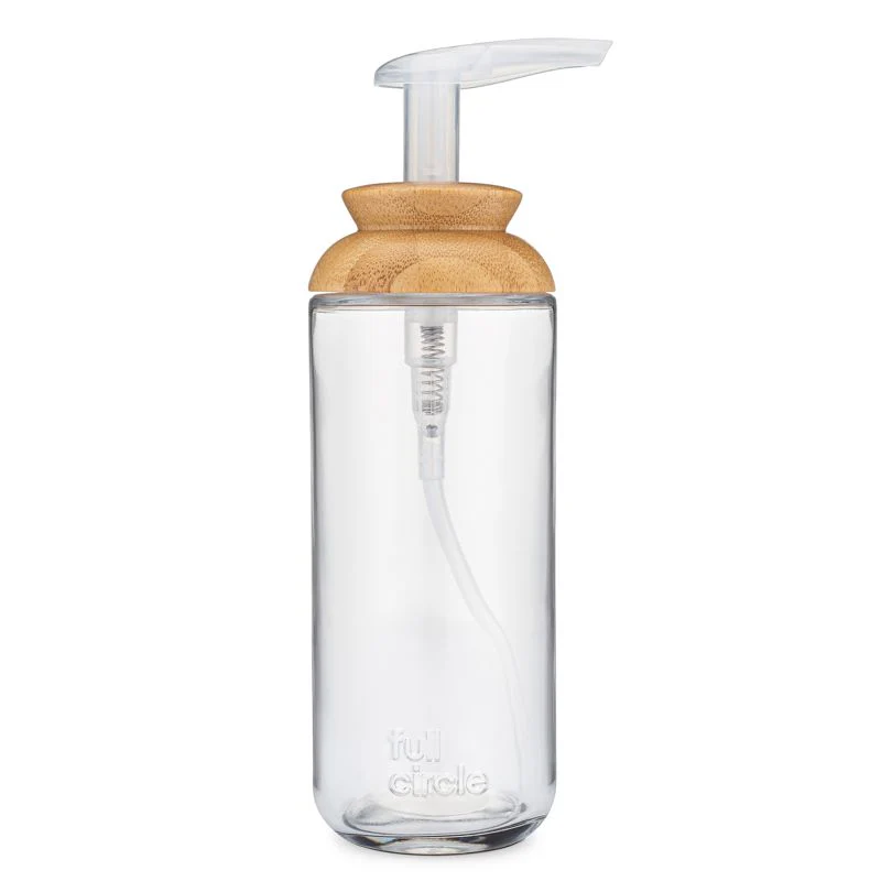 Full Circle Soap Pump Glass