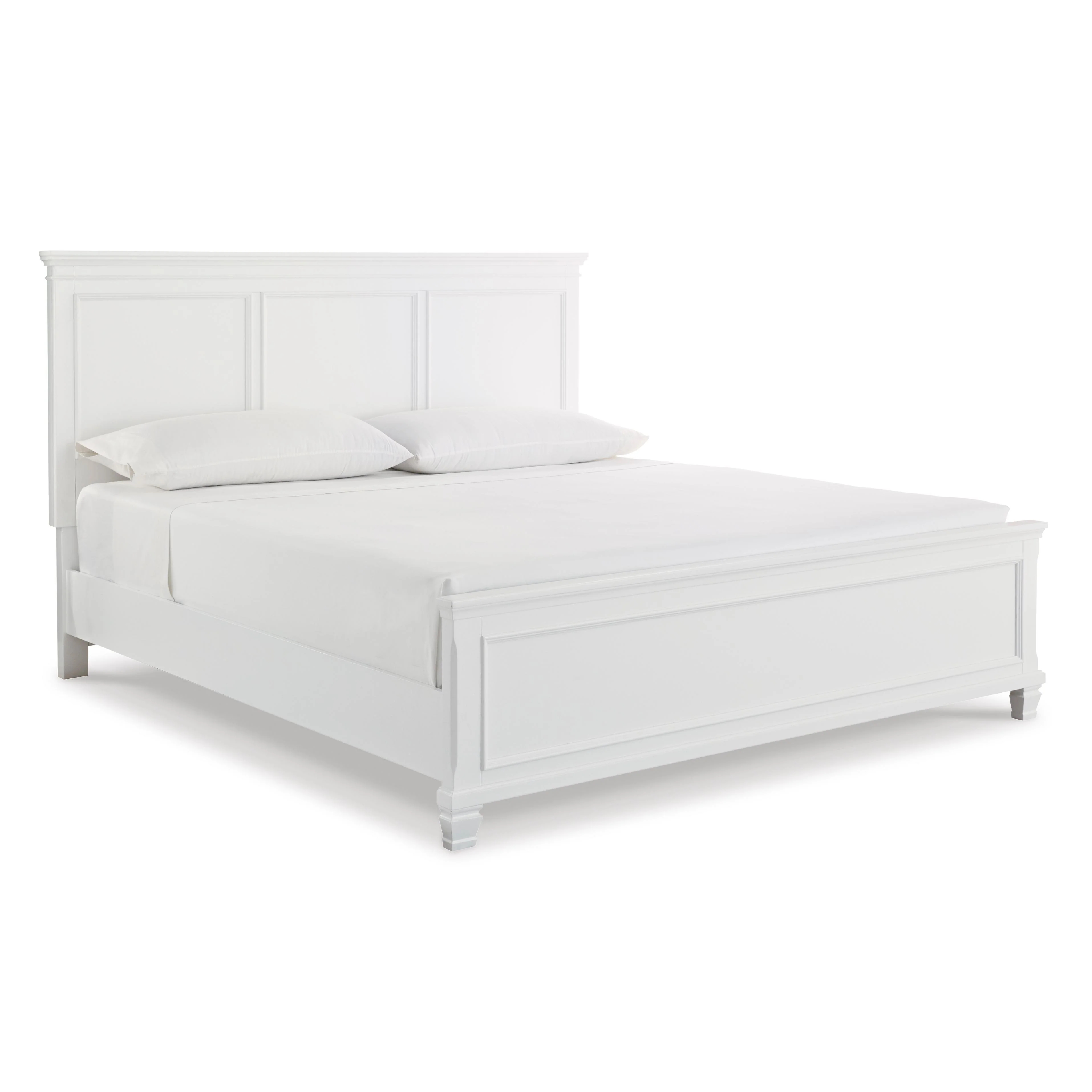 Signature Design by Ashley Fortman B680B18 7 pc King Panel Bedroom Set - Image 2