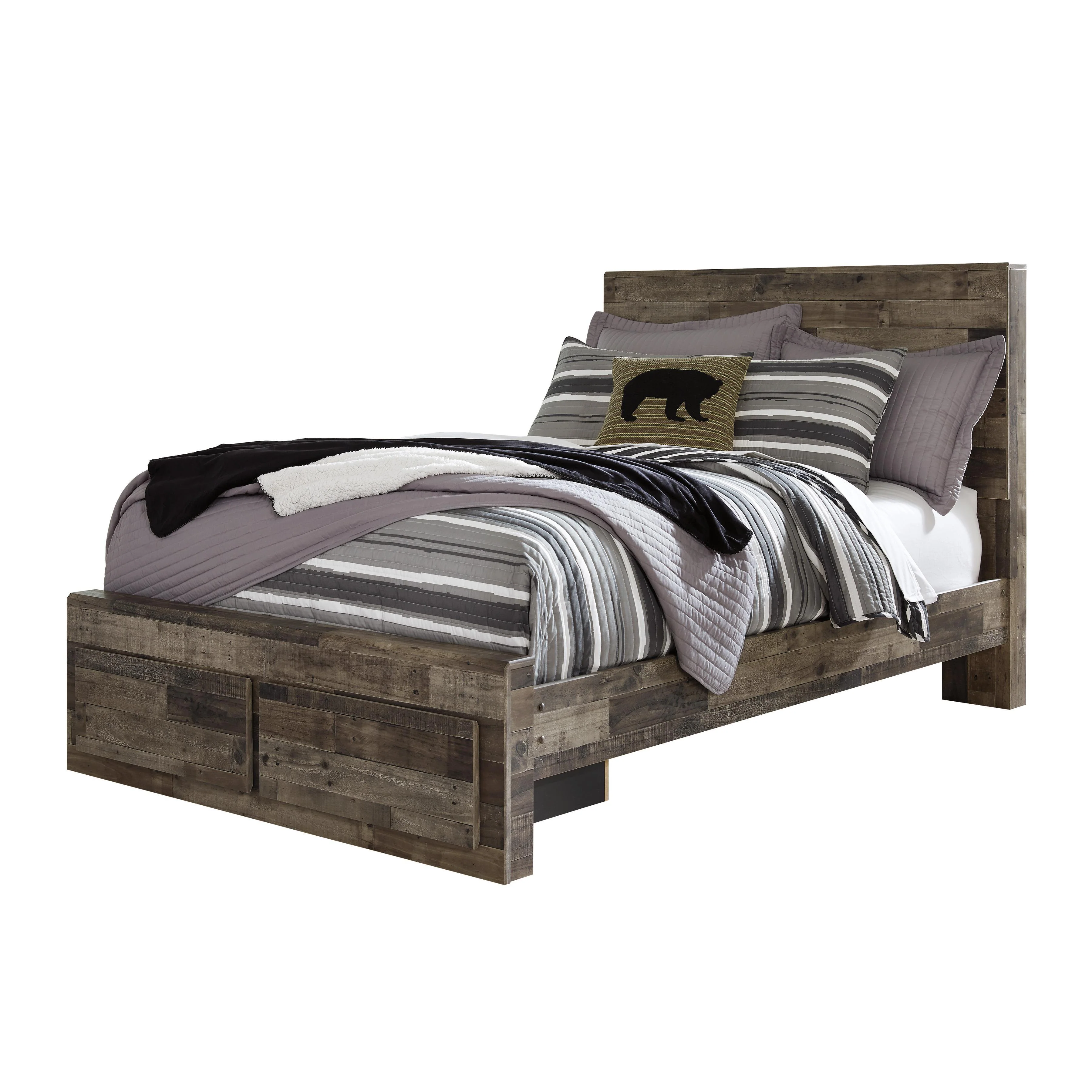 Benchcraft Derekson B200B79 6 pc Full Panel Bedroom Set - Image 2