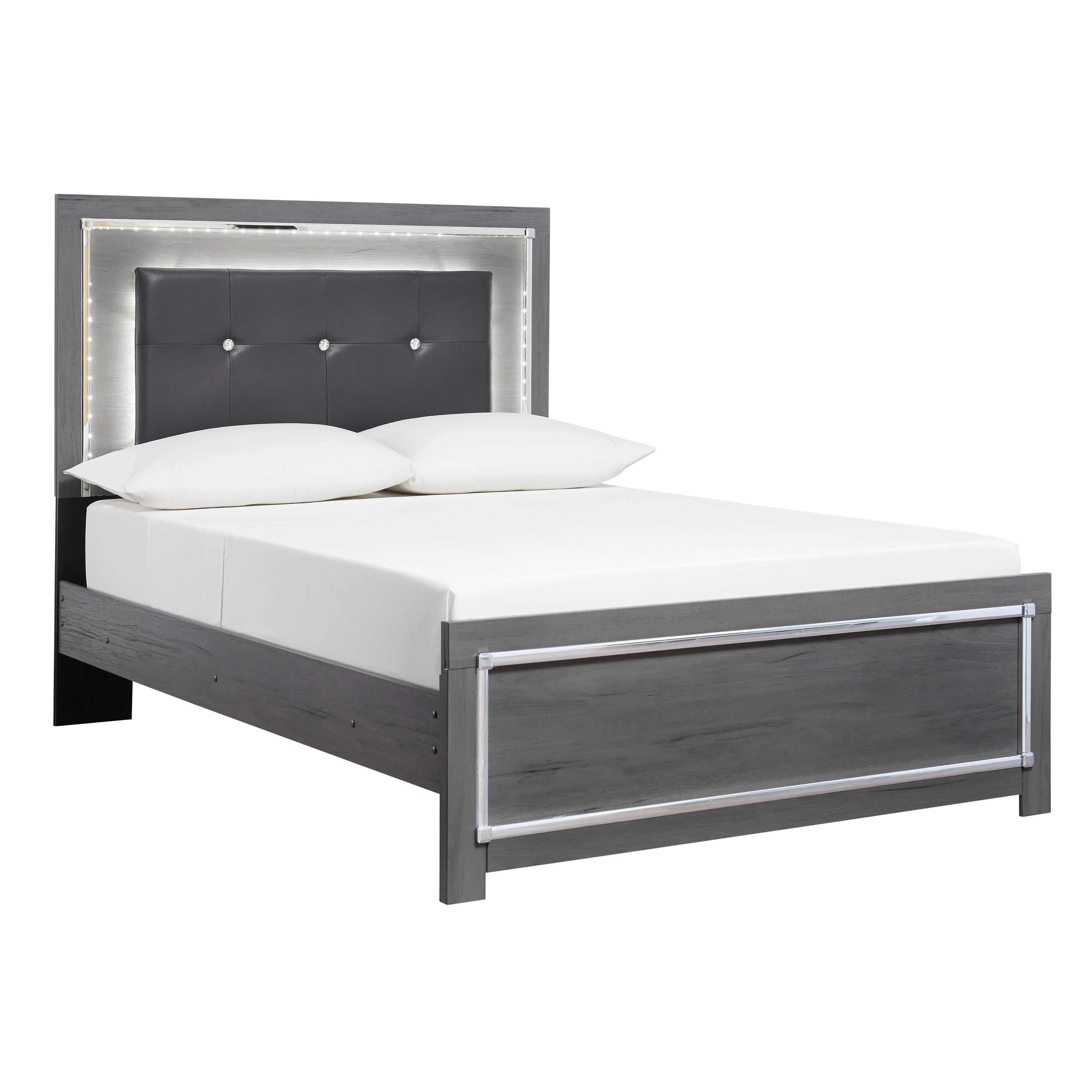 Signature Design by Ashley Lodanna B214B51 7 pc Full Panel Bedroom Set - Image 2