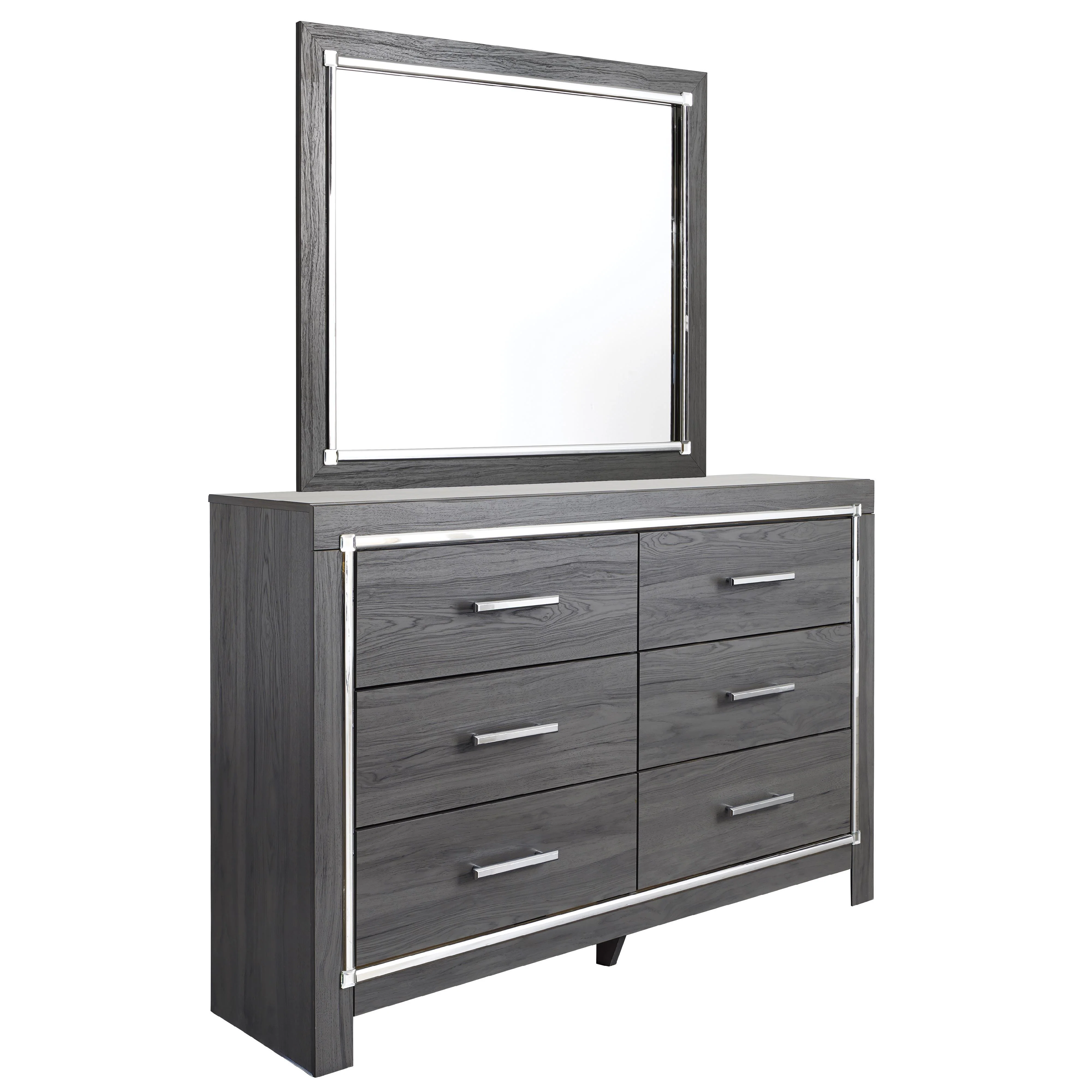 Signature Design by Ashley Lodanna B214B51 7 pc Full Panel Bedroom Set - Image 3