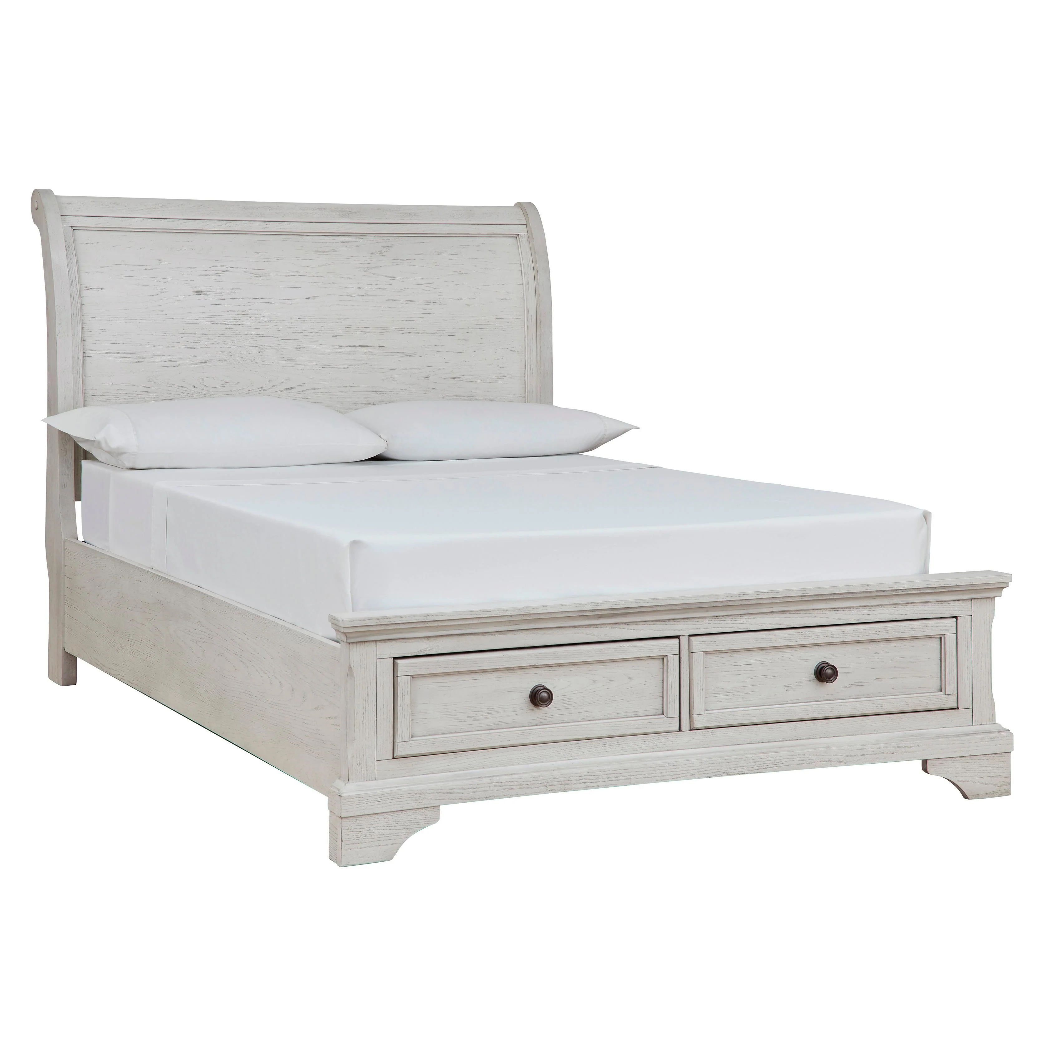 Signature Design by Ashley Robbinsdale B742B42 7 pc Full Sleigh Bedroom Set - Image 2