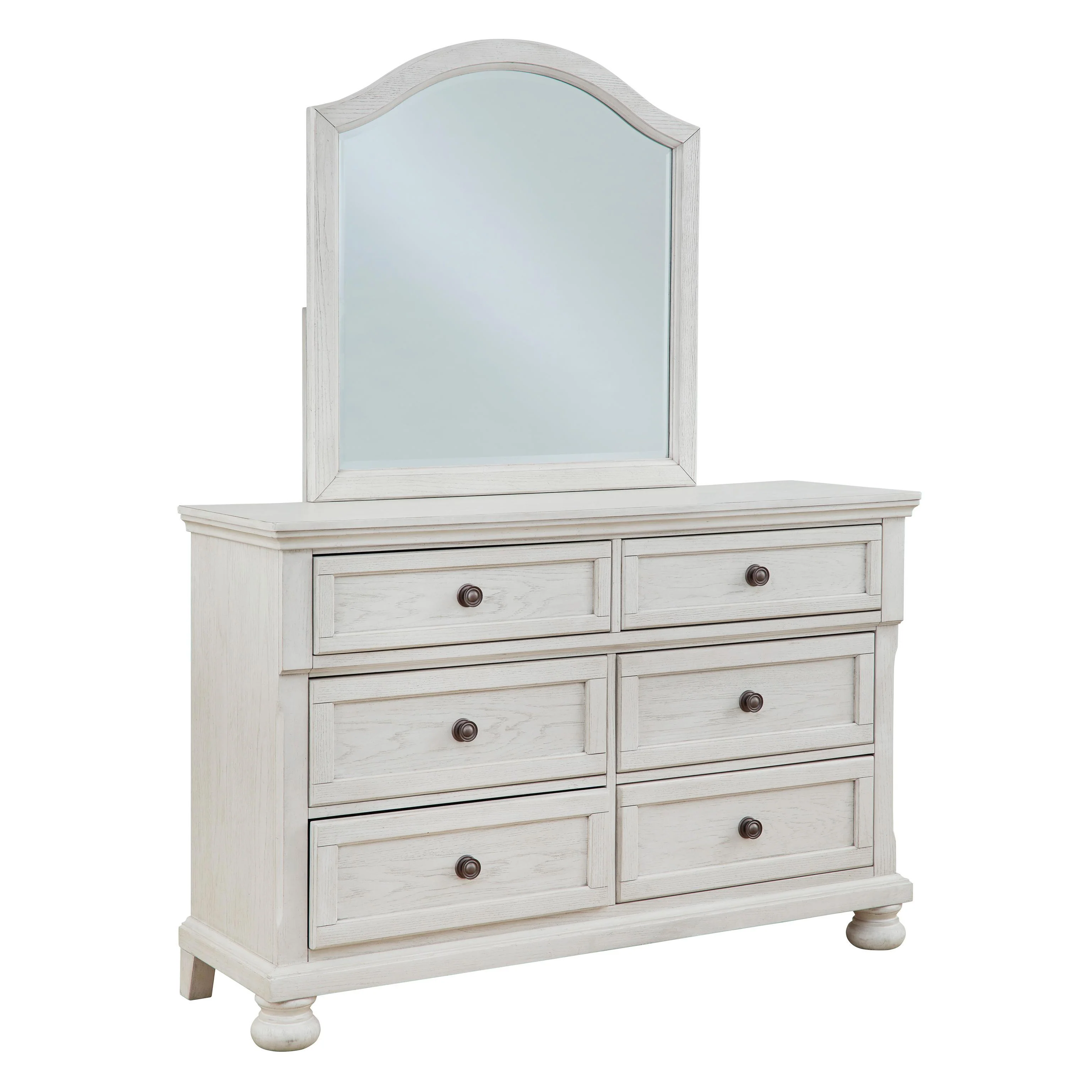Signature Design by Ashley Robbinsdale B742B42 7 pc Full Sleigh Bedroom Set - Image 3