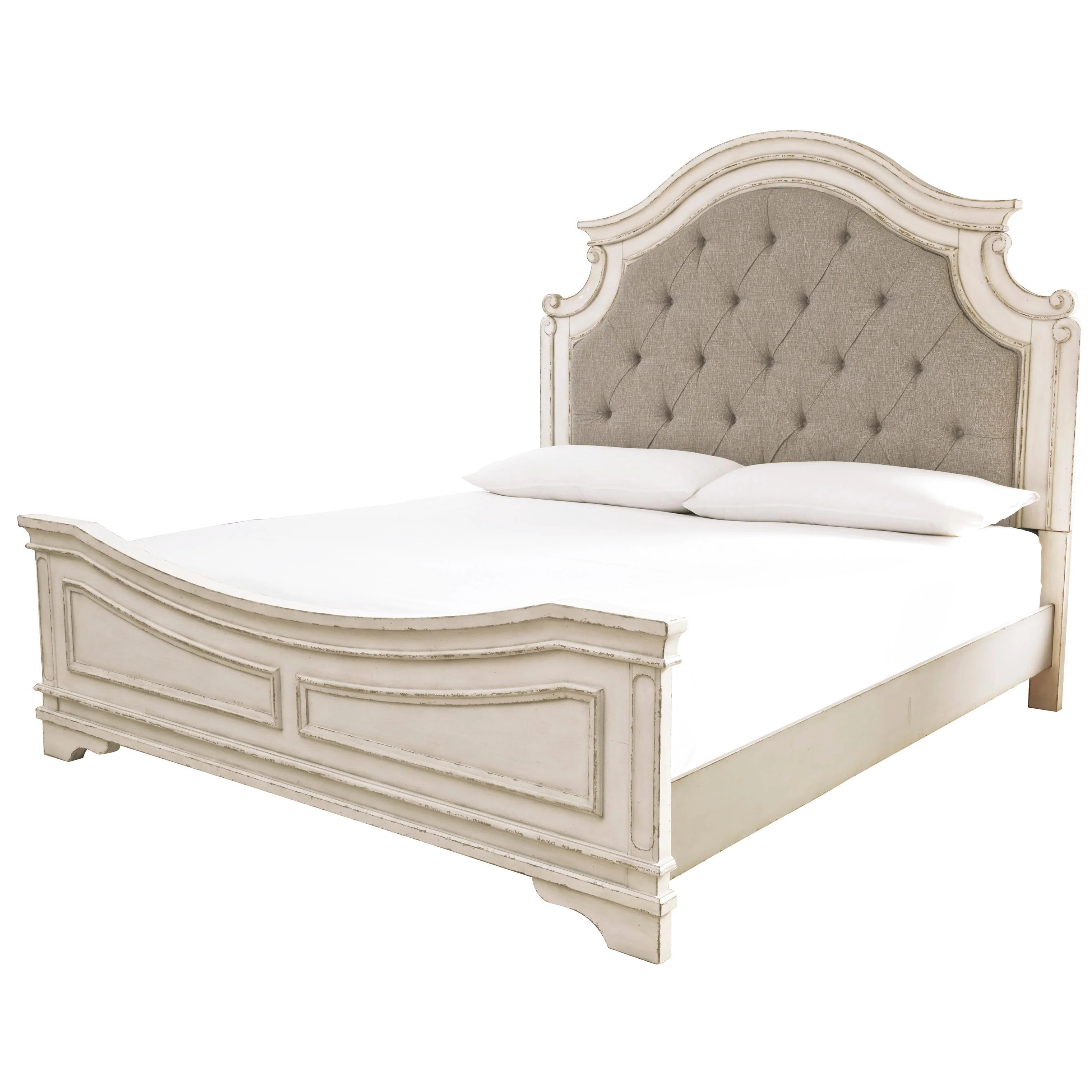 Signature Design by Ashley Realyn B743B82 7 pc Queen Panel Bedroom Set - Image 2