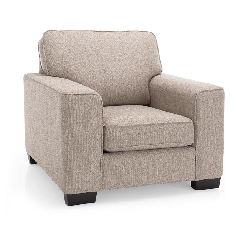 Decor-Rest Furniture Stationary Fabric Chair 2483 Chair - Image 1