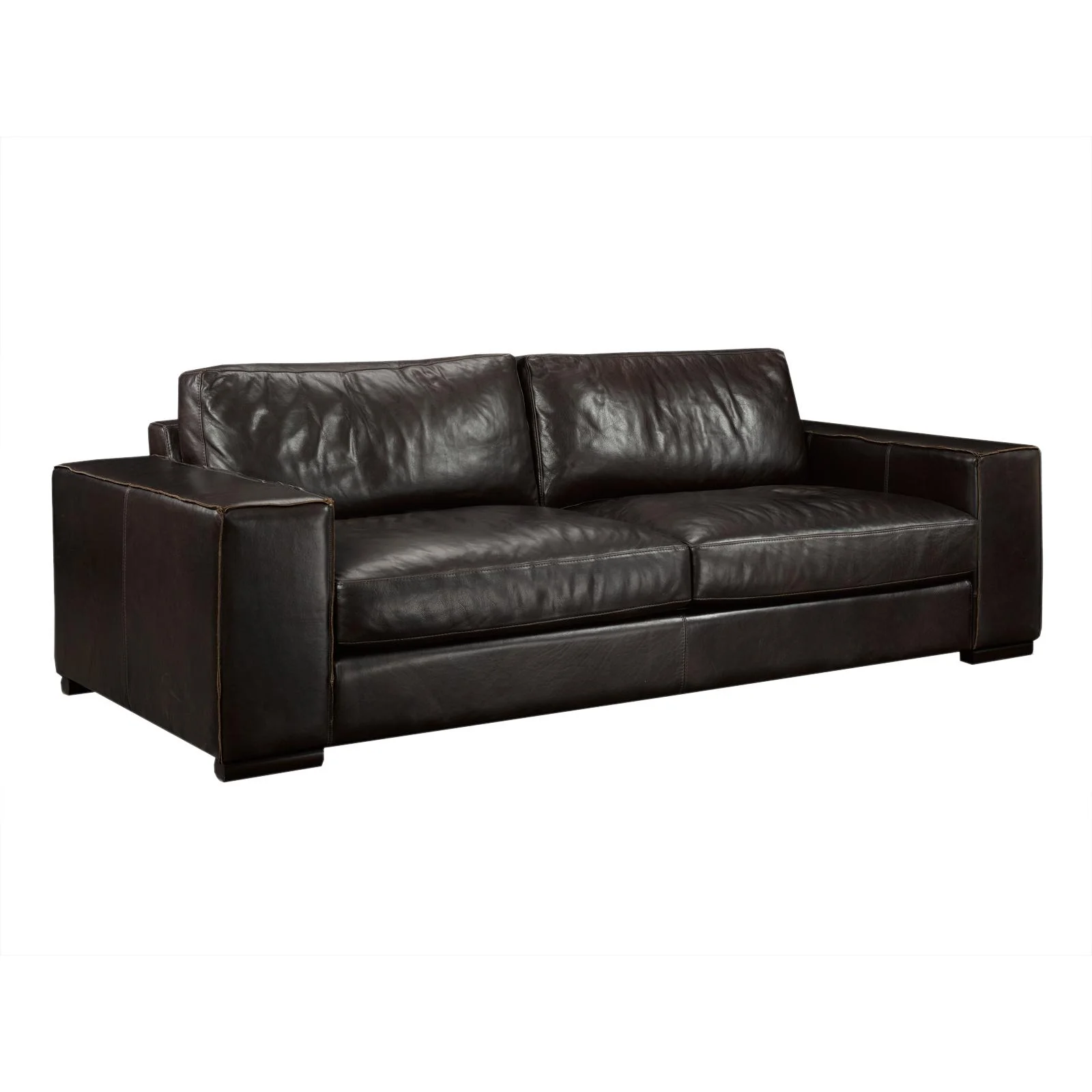 Brentwood Classics Dorado Stationary Leather Sofa L1024-37 - Image 1