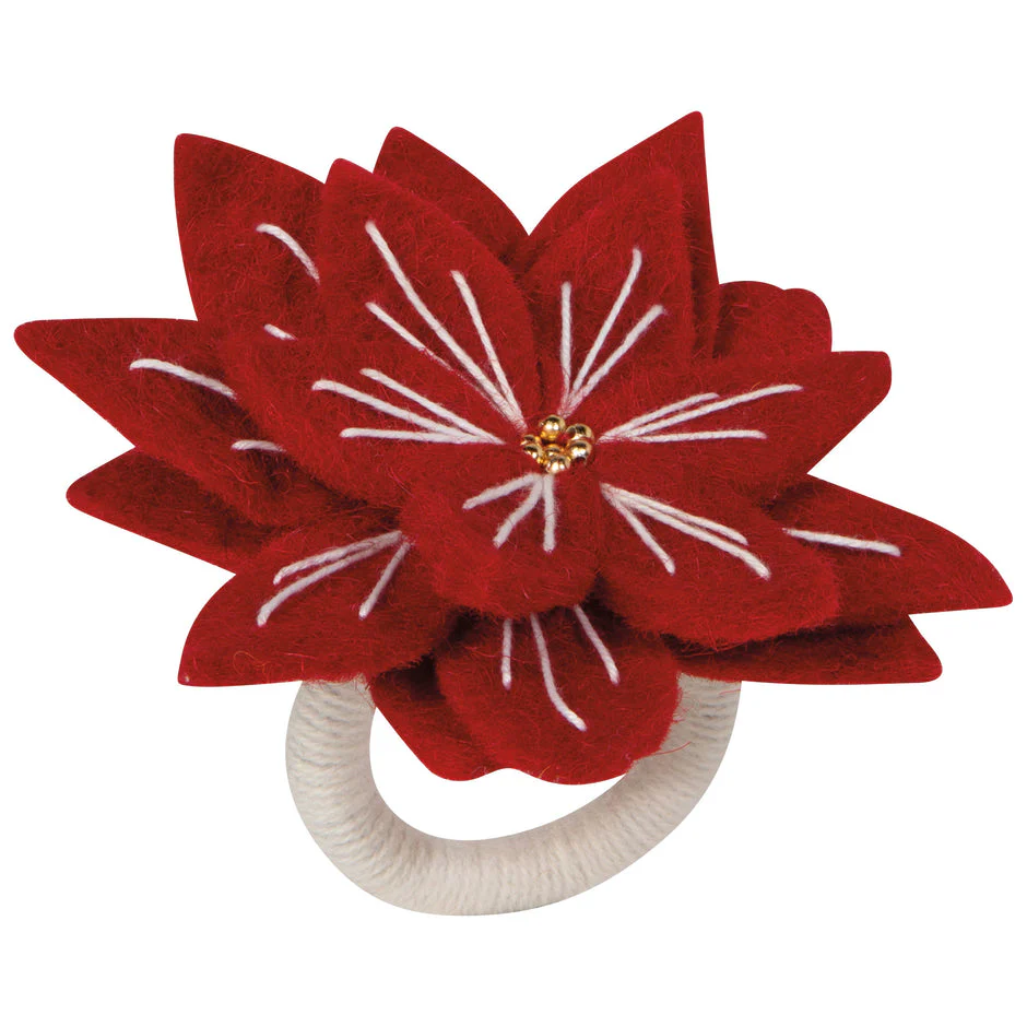 Napkin Ring, Amaryllis - Image 1