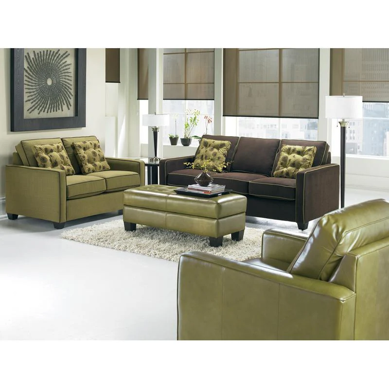 Decor-Rest Furniture Leather Sofabed 3855-SFB-Q - Image 1