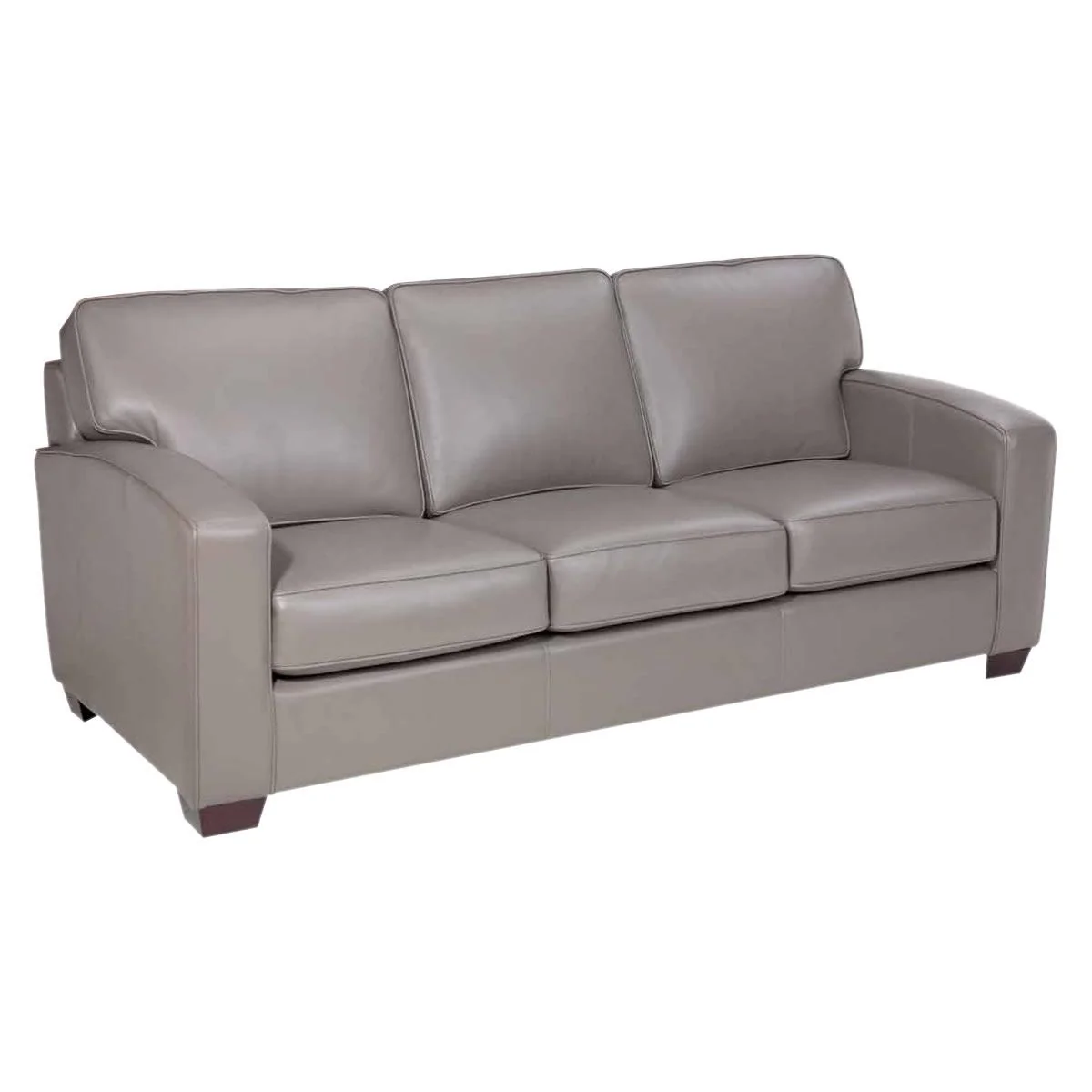 Leather Craft Sara A Stationary Leather Sofa SARAA-38 - Image 1