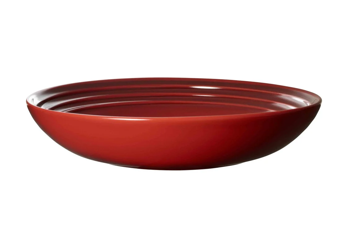 Pasta Bowl Set, Cerise