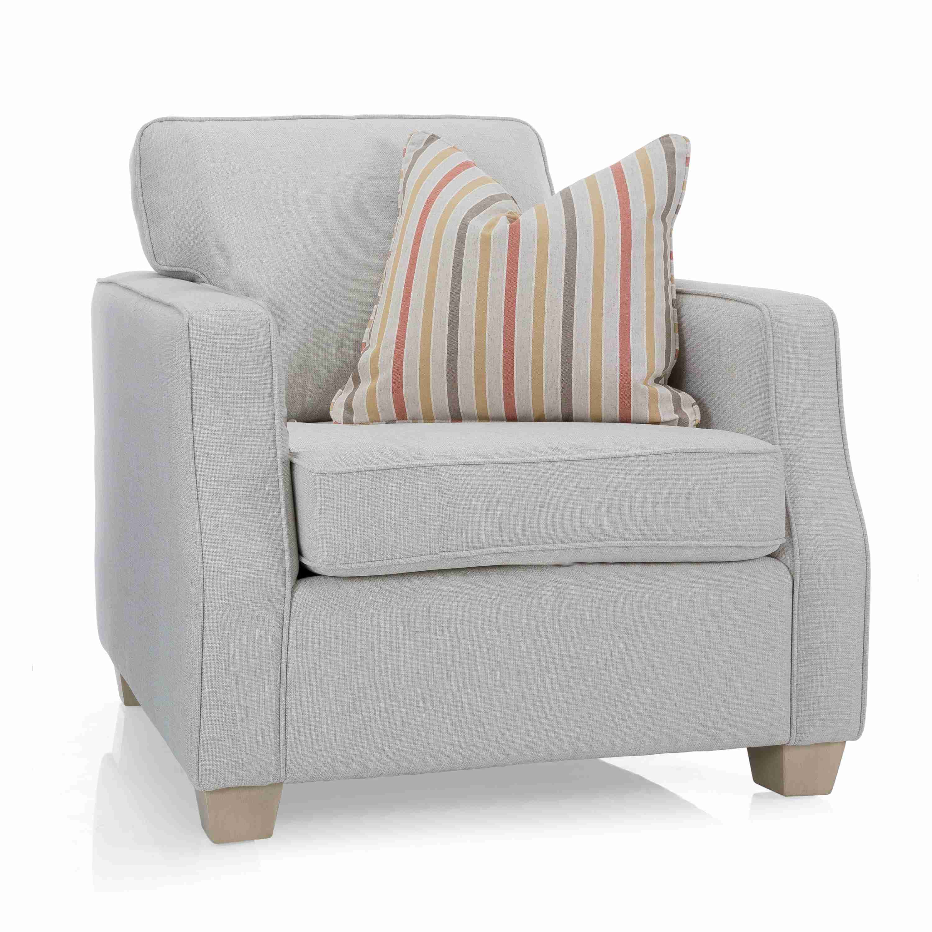 Decor-Rest Furniture Stationary Fabric Chair 2570 Chair - Image 1