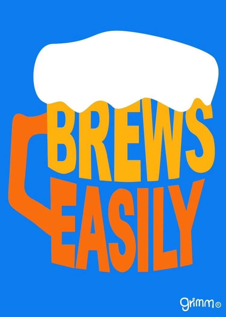 Fridge Magnet, Brews Easily - Image 1