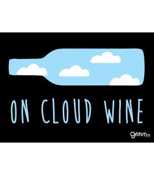 Fridge Magnet, On Cloud Wine - Image 1