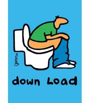 Fridge Magnet, Down Load - Image 1