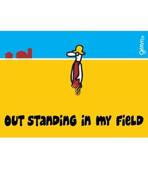 Fridge Magnet, Out standing in my Field - Image 1
