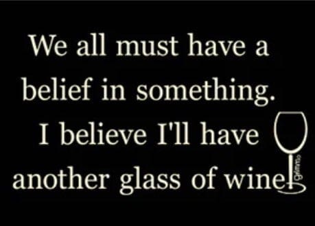 Fridge Magnet, Another glass of wine - Image 1
