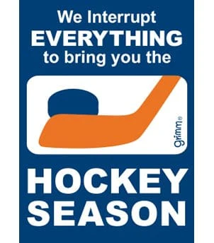 Fridge Magnet, Hockey Season - Image 1