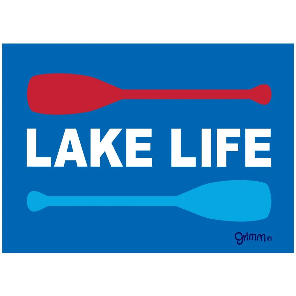 Fridge Magnet, Lake Life - Image 1