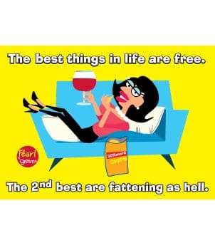 Fridge Magnet, The best things in life.. - Image 1