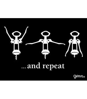 Fridge Magnet, ...and repeat - Image 1