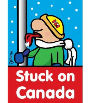 Fridge Magnet, Stuck on Canada - Image 1