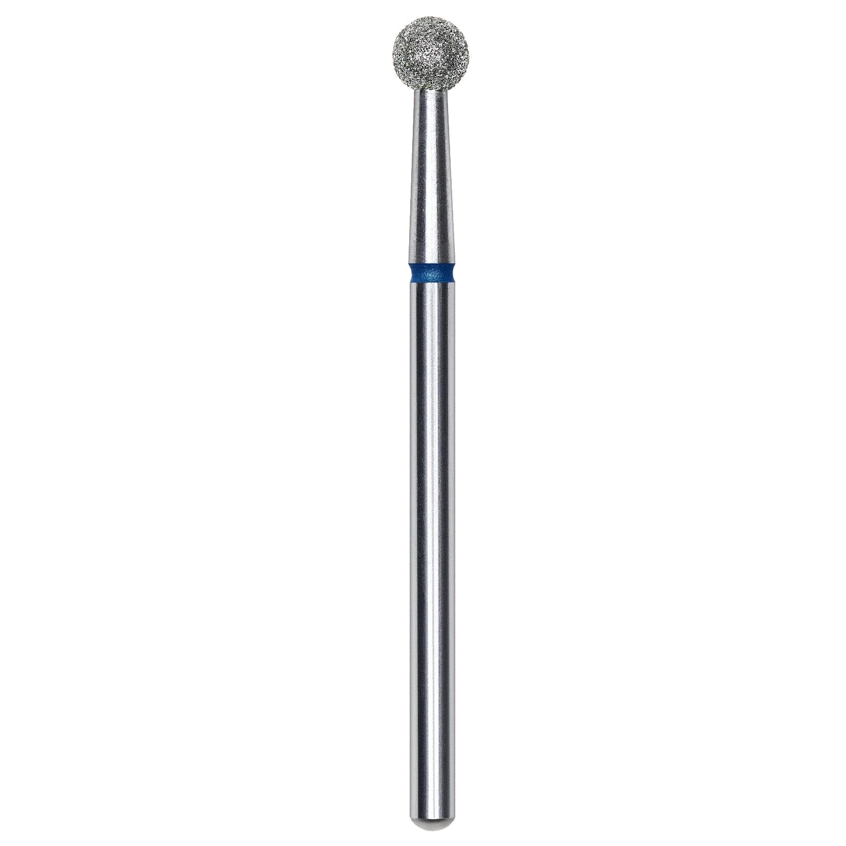 DIAMOND NAIL DRILL BIT, “BALL”, BLUE, HEAD DIAMETER 4MM (FA01B040) – STALEKS™