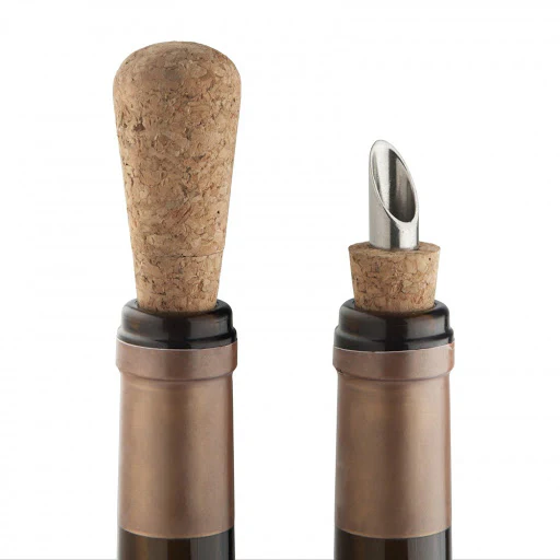 Wine Cork Pourer & Cap - Image 2