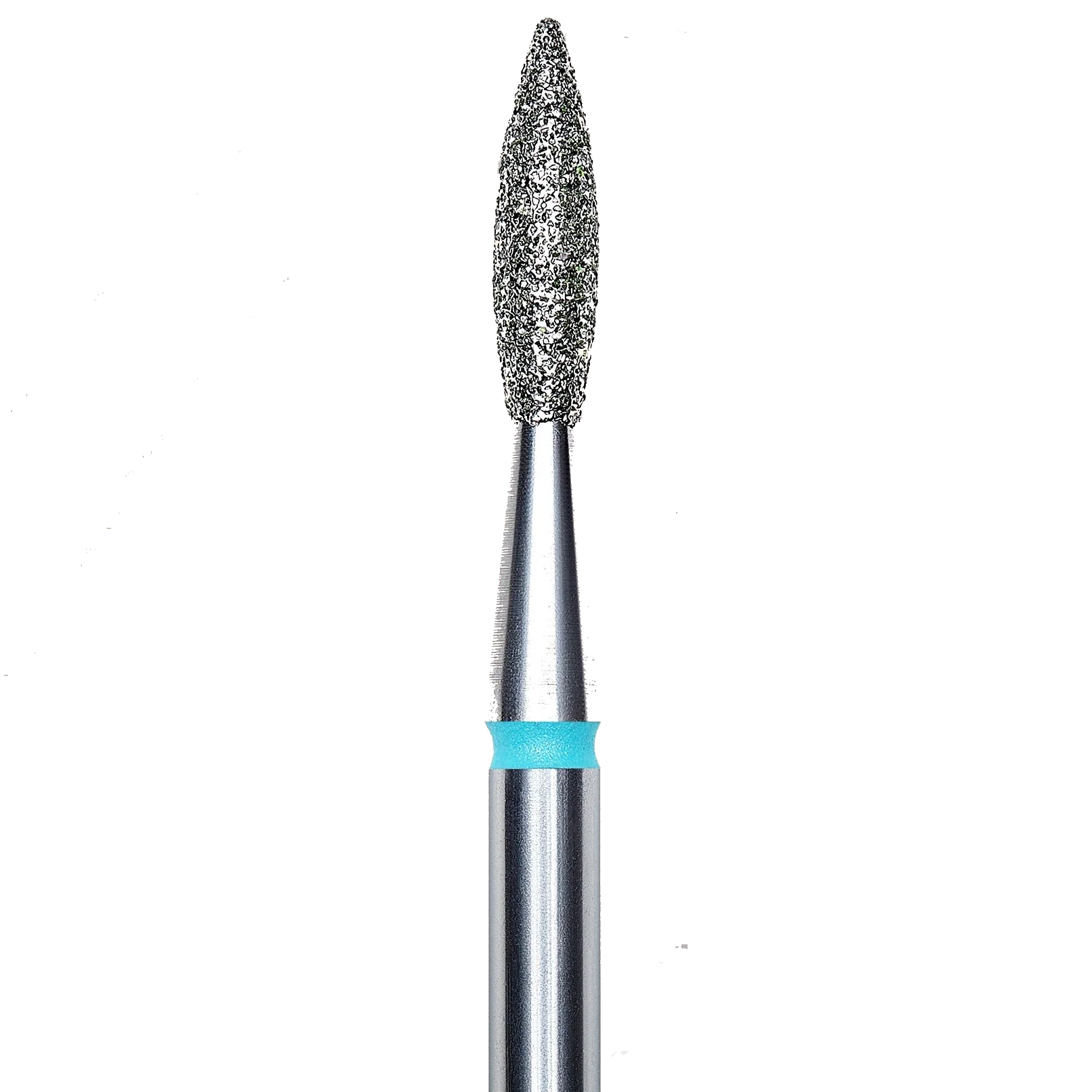 DIAMOND NAIL DRILL BIT, "FLAME", BLUE, HEAD DIAMETER 2.1/8MM (FA11B021/8) - STALEKS™ - Image 2