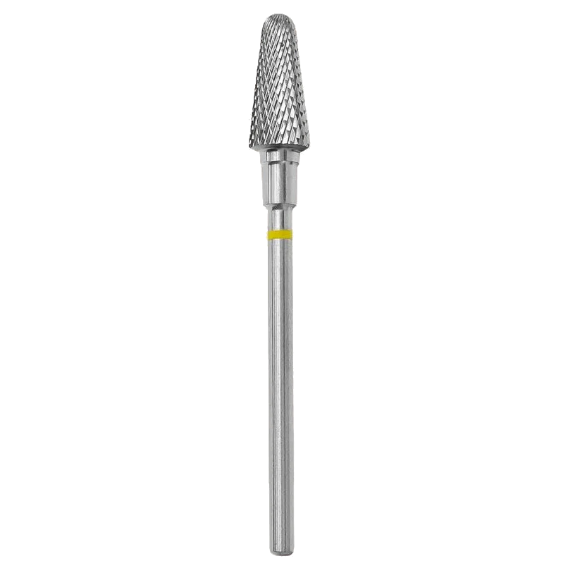 CARBIDE NAIL DRILL BIT, “CORN”, YELLOW, HEAD DIAMETER 6/14MM (FT70Y060/14) (№85)- STALEKS™
