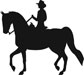 Western Country Pleasure Reflective Decal