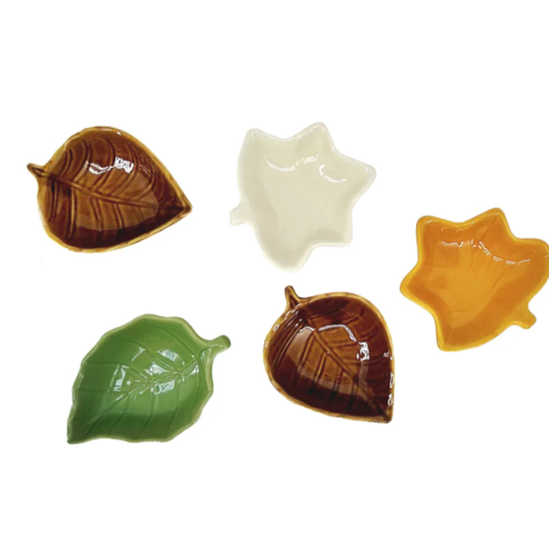 Dip Bowl, Assorted Leaves - Image 2