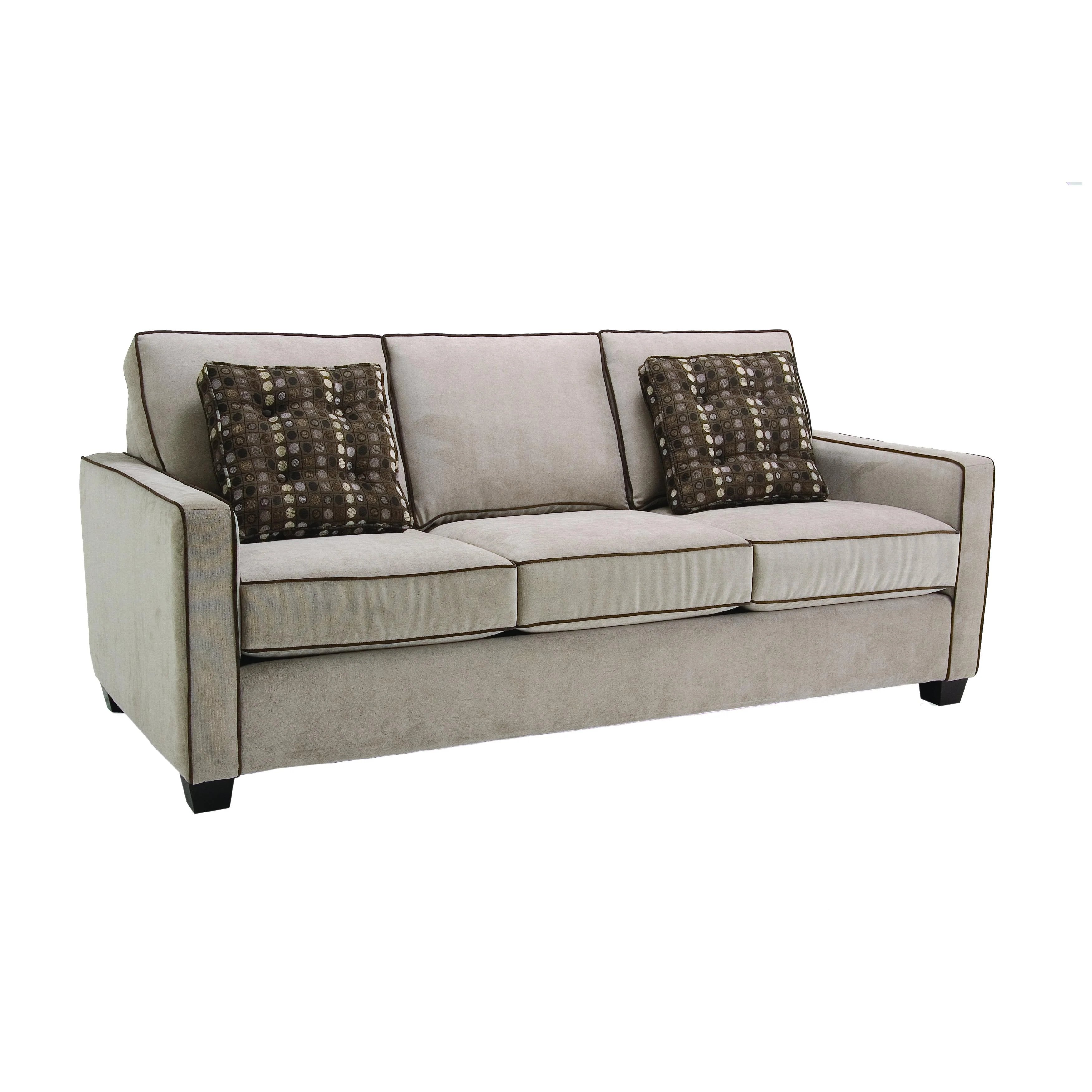 Decor-Rest Furniture Fabric Queen Sofabed 2855 Queen Sofa Bed (Sand)
