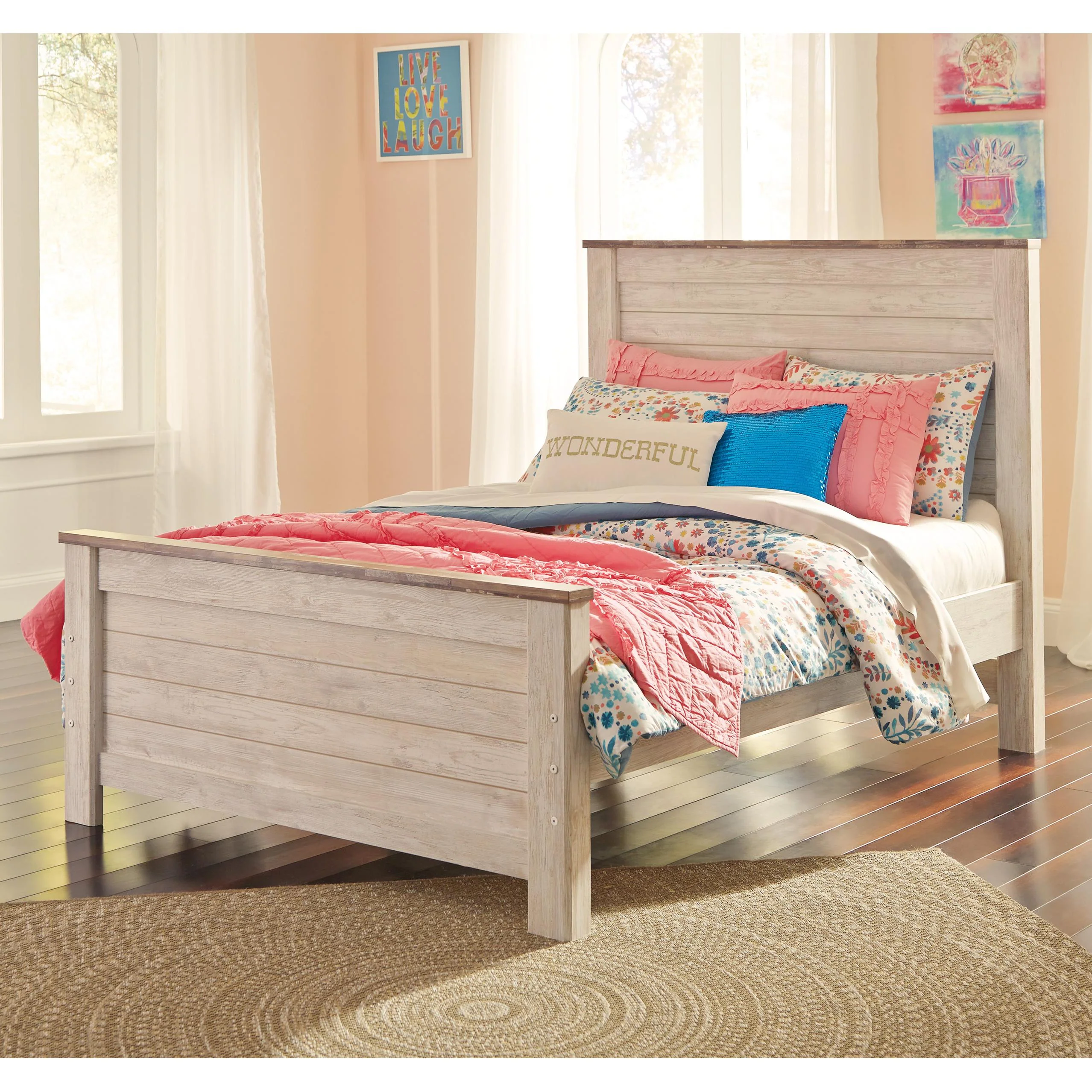 Signature Design by Ashley Willowton B267B17 Full Panel Bed - Image 1