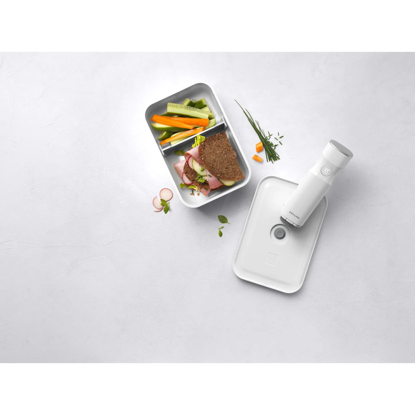 Vacuum Plastic Lunch Box, Large - Image 3