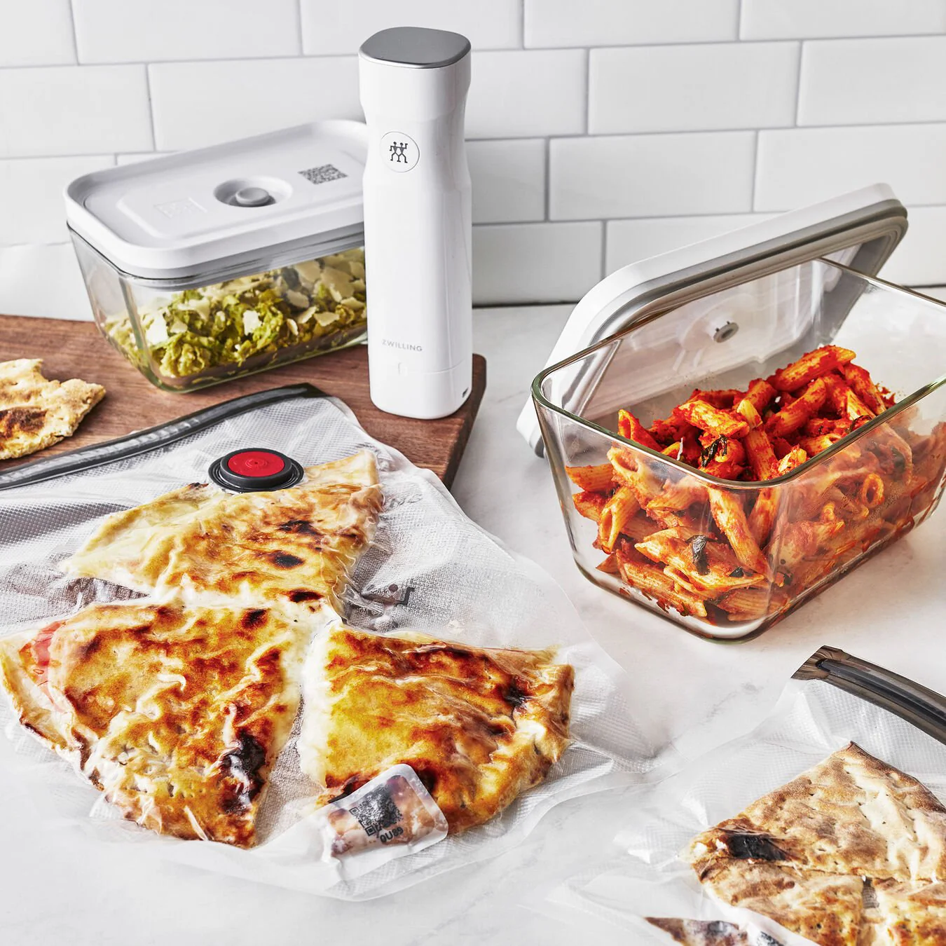 Vacuum Sealer Starter Set with Glass Containers - Image 2