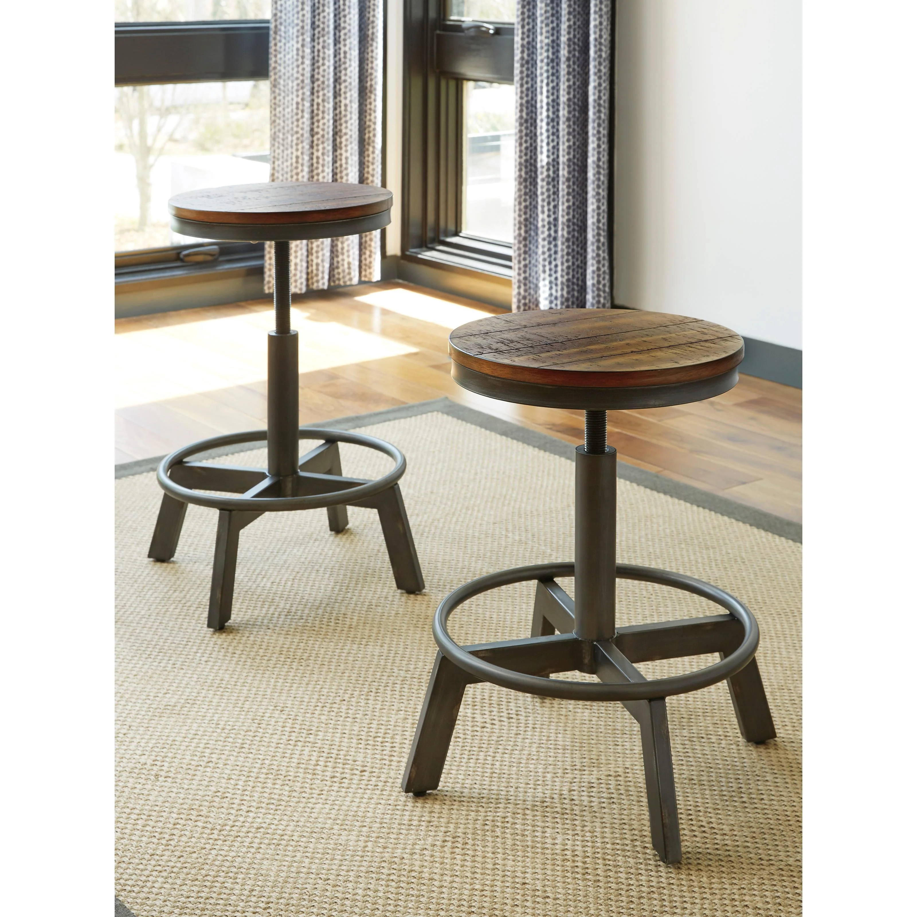 Signature Design by Ashley Torjin Adjustable Height Stool D440-024 - Image 3