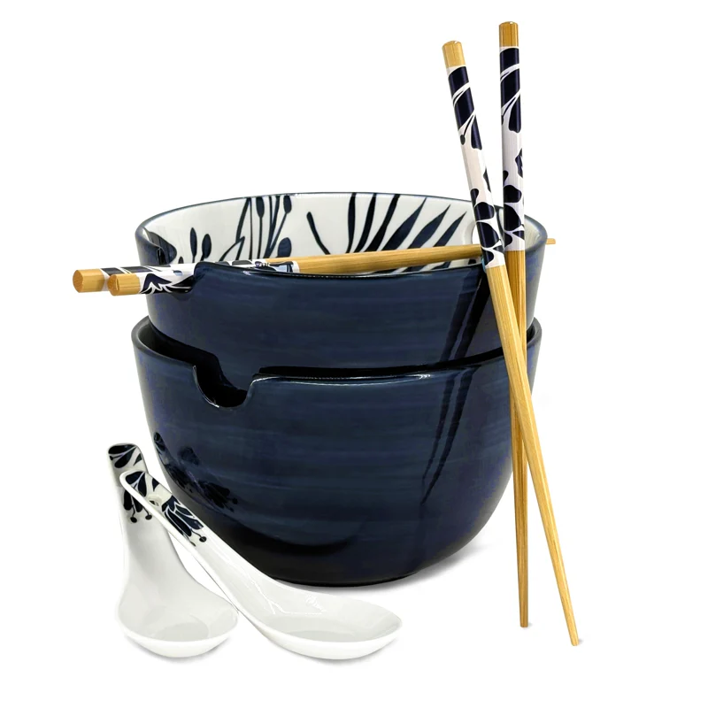 Ramen Bowl Set – Blue