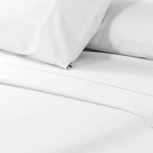 Sheet Set, Cotton Percale White - Image 1