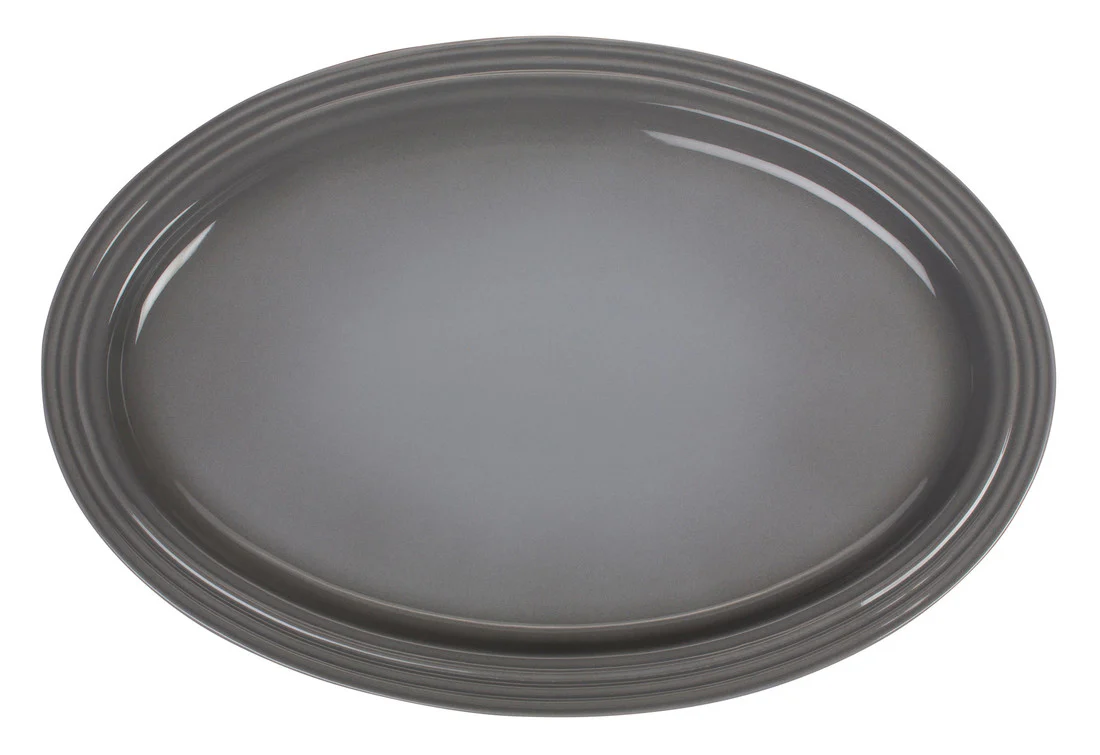 Oval Serving Platter, Oyster