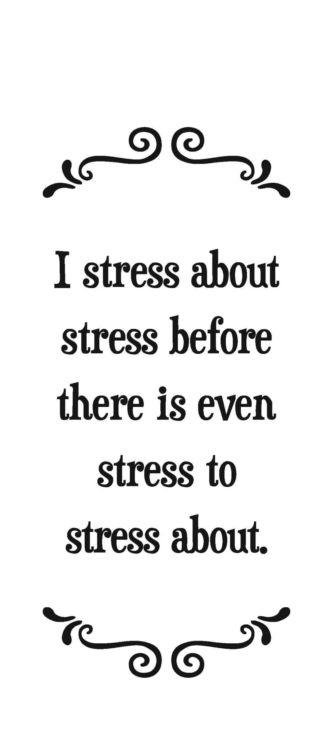 Tea Towel, Stress