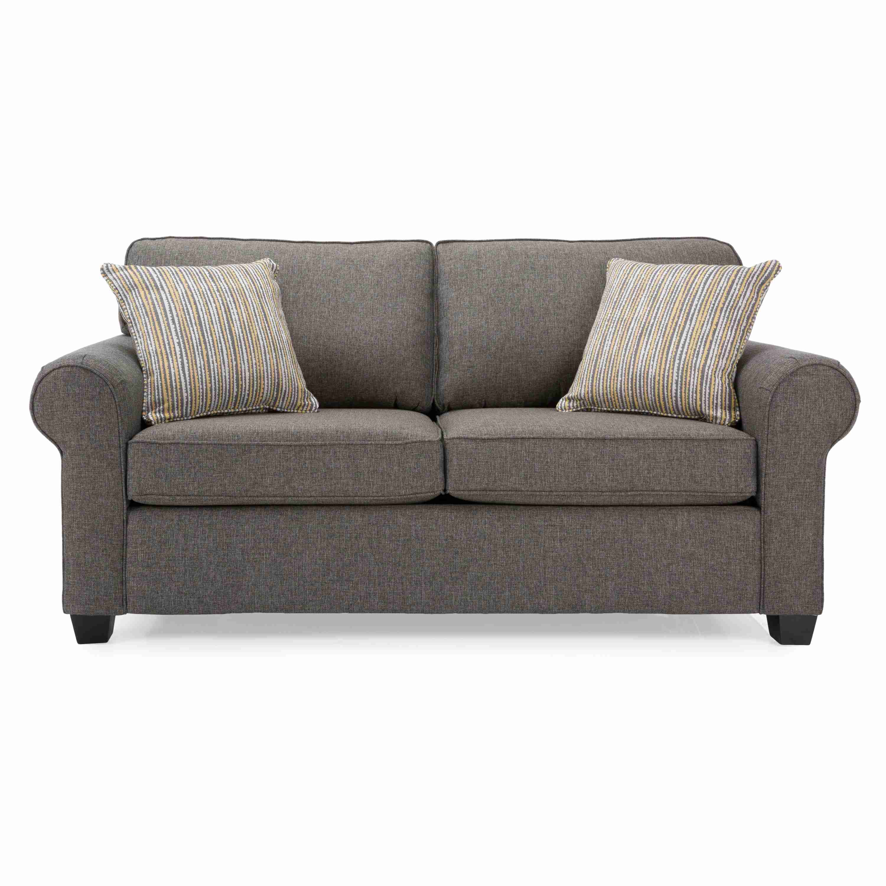 Decor-Rest Furniture Fabric Full Sofabed 2179 Full Sofa Bed (Grey)