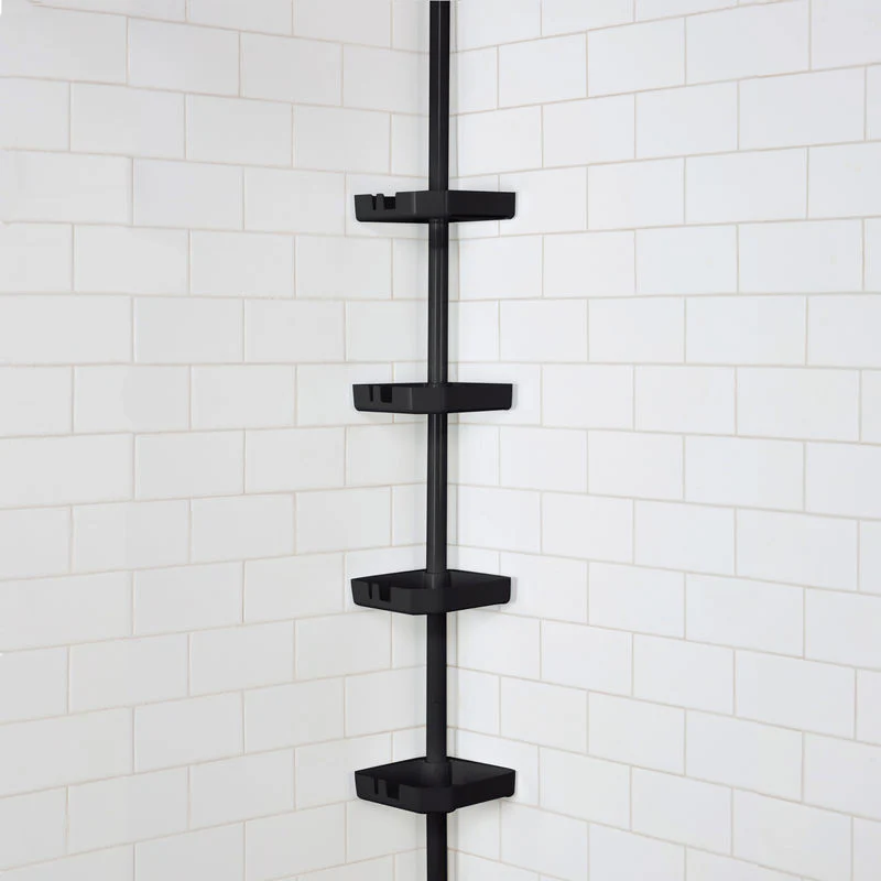 Tension Caddy 4 Tier Black - Image 1